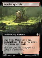 Smoldering Marsh (PIP-1038) - rare: (Extended Art) - Foil