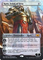 Karn, Scion of Urza (MED2-RA1) - mythic (Borderless) - Foil