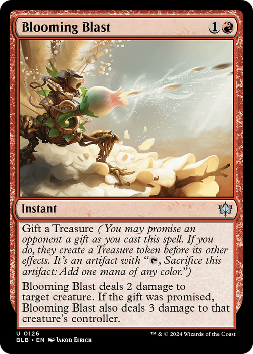 Blooming Blast (BLB-126) - uncommon - Foil