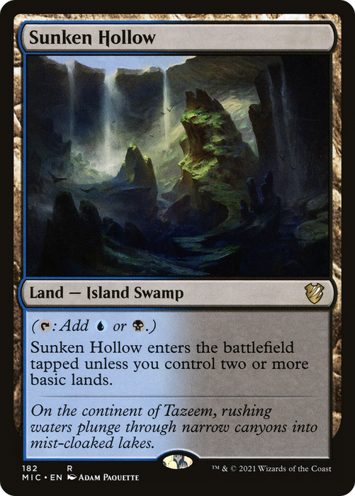Sunken Hollow (MIC-182) - rare