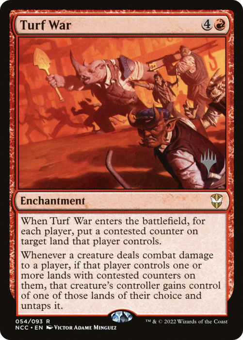 Turf War (PPSNC-54P) - rare - Foil