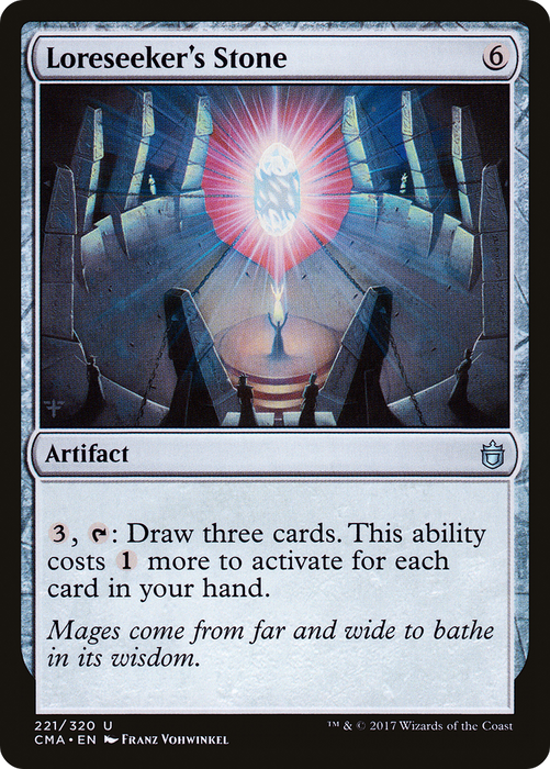 Loreseeker's Stone (CMA-221) - uncommon