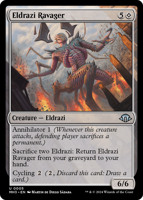 Eldrazi Ravager (MH3-005) - uncommon
