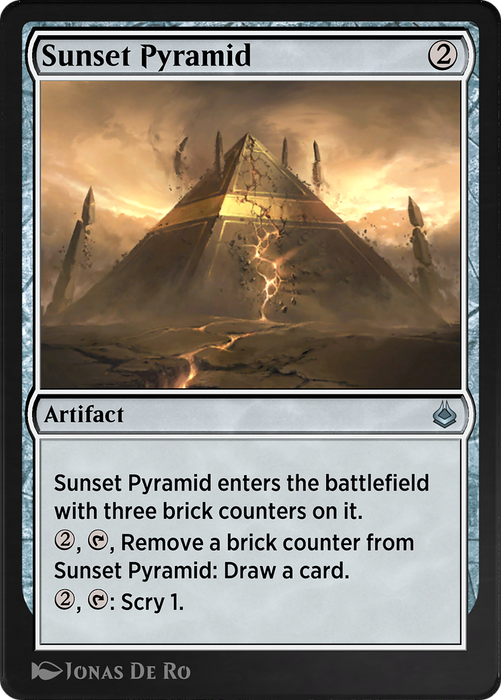 Sunset Pyramid (AKR-280) - uncommon