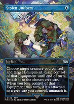 Stolen Uniform (FIN-332) - uncommon (Borderless) - Foil