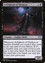 Archghoul of Thraben (VOW-093) - uncommon - Foil