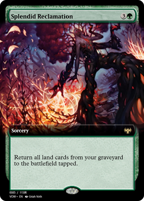 Splendid Reclamation (PRM-95409) - rare - Foil