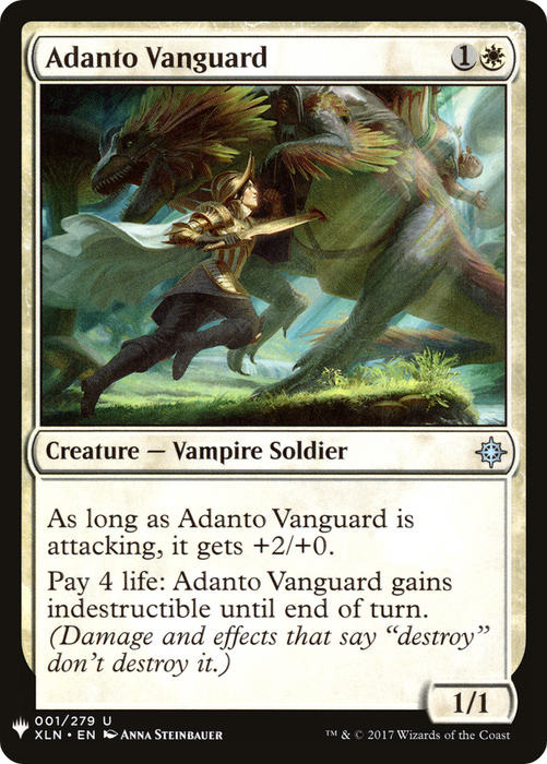 Adanto Vanguard (LIST-XLN-1) - uncommon