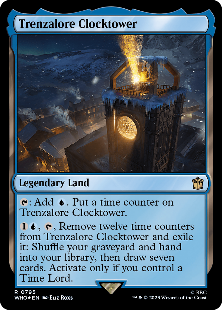 Trenzalore Clocktower (WHO-795) - rare - Foil