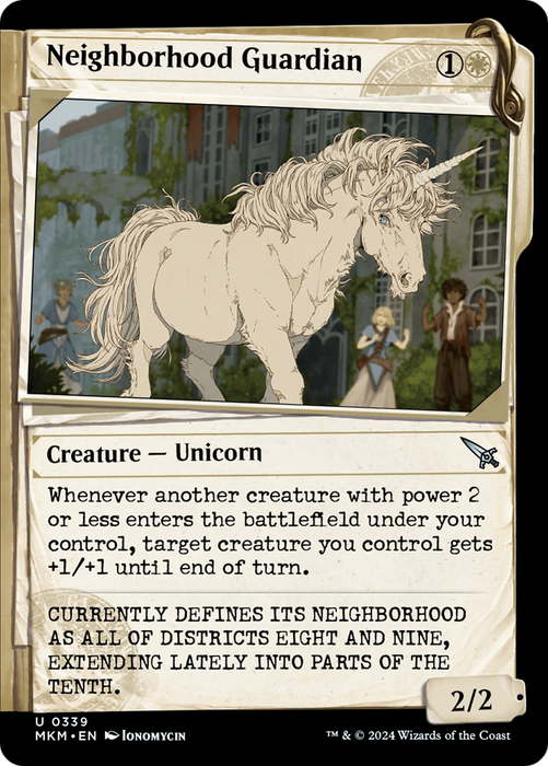 Neighborhood Guardian (MKM-339) - uncommon: (Showcase)