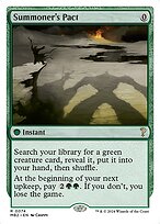Summoner's Pact (MB2-074) - rare