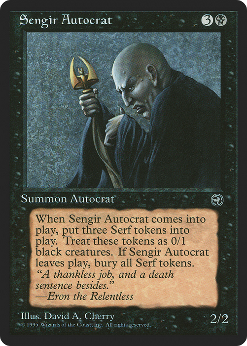 Sengir Autocrat (HML-056) - uncommon