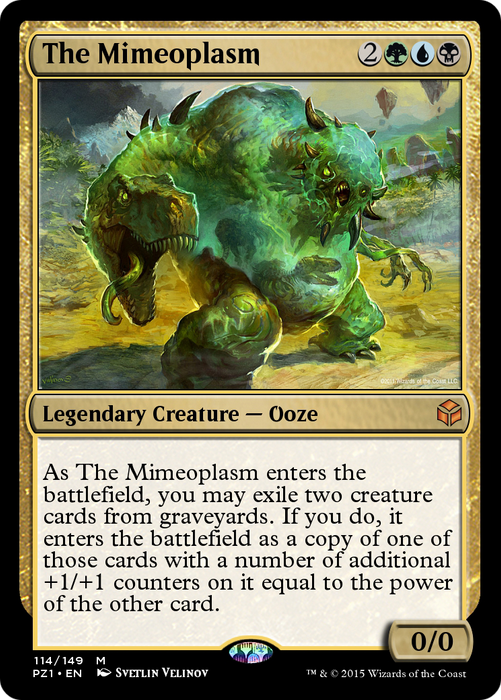 The Mimeoplasm (PZ1-114) - mythic - Foil