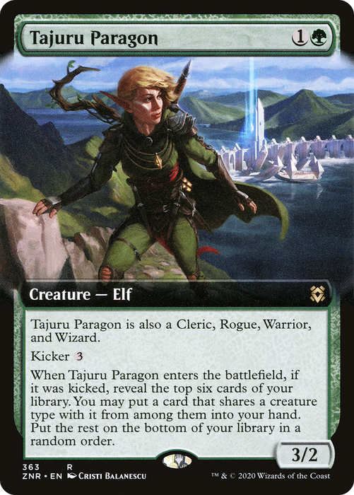 Tajuru Paragon (ZNR-363) - rare: (Extended Art)