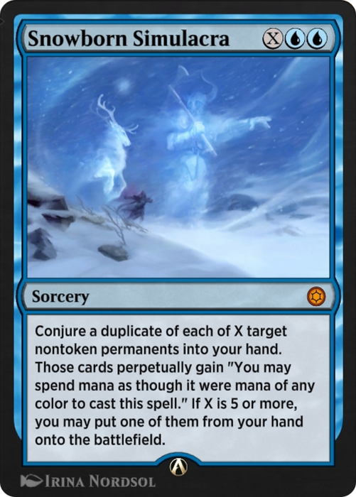 Snowborn Simulacra (HBG-038) - mythic