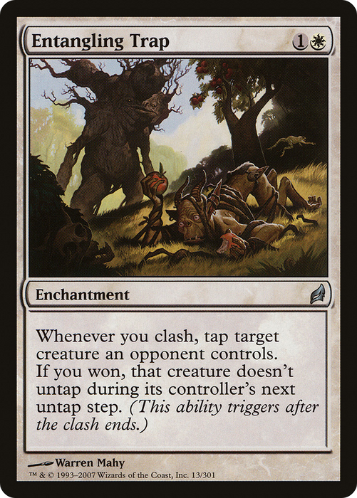Entangling Trap (LRW-013) - uncommon - Foil
