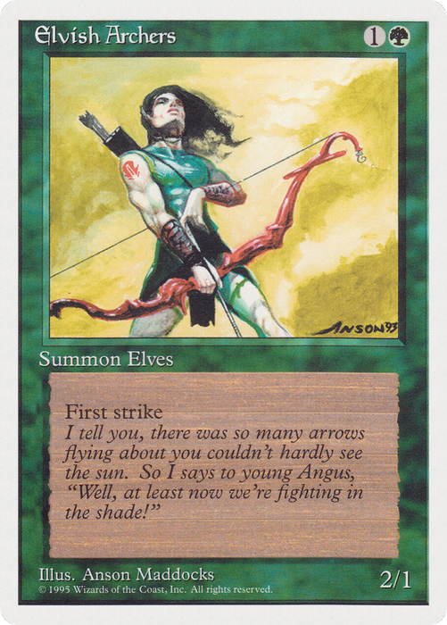 Elvish Archers (RQS-040) - rare