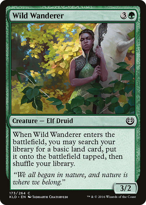Wild Wanderer (KLD-173) - common - Foil