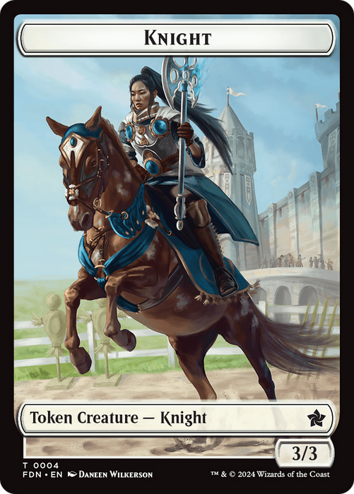 Knight (TFDN-004) - common - Foil