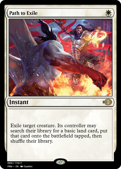 Path to Exile (PRM-77957) - rare - Foil