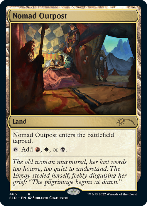 Nomad Outpost (SLD-465) - rare - Foil