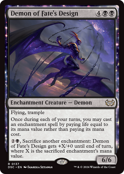 Demon of Fate's Design (DSC-137) - rare