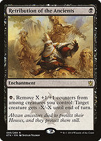 Retribution of the Ancients (KTK-085) - rare