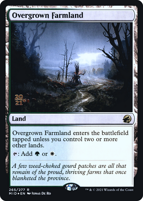 Overgrown Farmland (PRE-265S) - rare - Foil