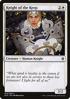 Knight of the Keep (ELD-019) - common