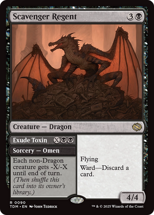 Scavenger Regent // Exude Toxin (TDM-090) - rare - Foil