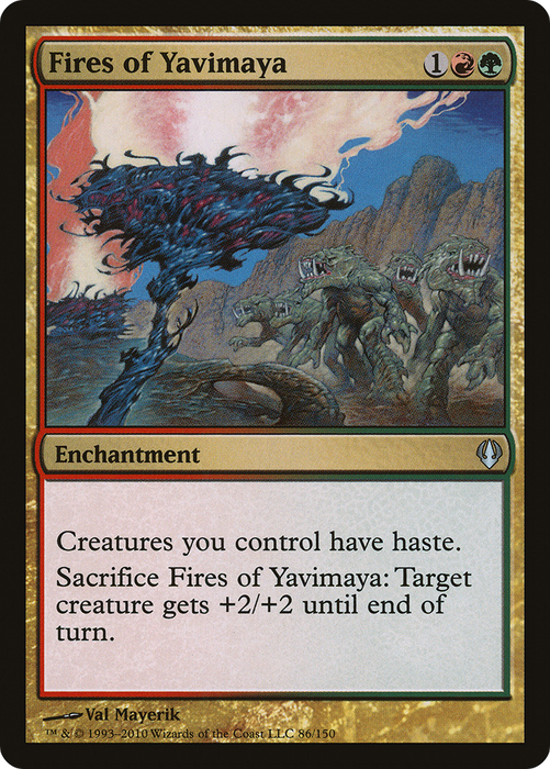 Fires of Yavimaya (ARC-086) - uncommon