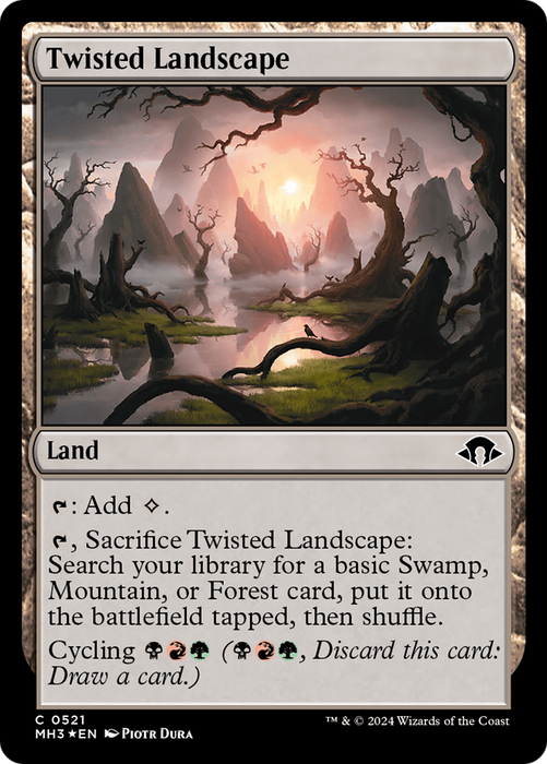 Twisted Landscape (MH3-521) - common - Foil