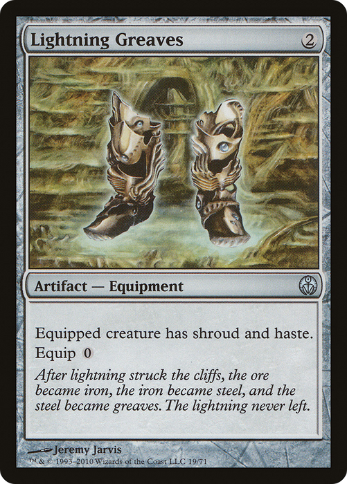 Lightning Greaves (DDE-019) - uncommon