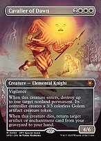 Cavalier of Dawn (SPG-084) - mythic (Borderless) - Foil