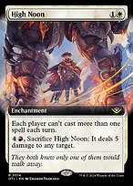 High Noon (OTJ-314) - rare: (Extended Art)