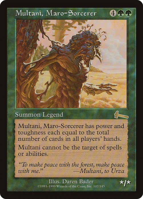 Multani, Maro-Sorcerer (ULG-107) - rare - Foil