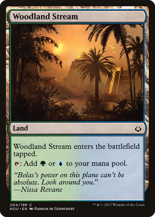 Woodland Stream (HOU-204) - common