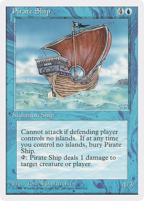 Pirate Ship (4ED-091) - rare