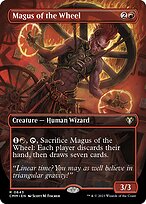 Magus of the Wheel (CMM-643) - rare (Borderless)
