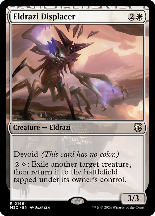 Eldrazi Displacer (M3C-169) - rare: (devoid)