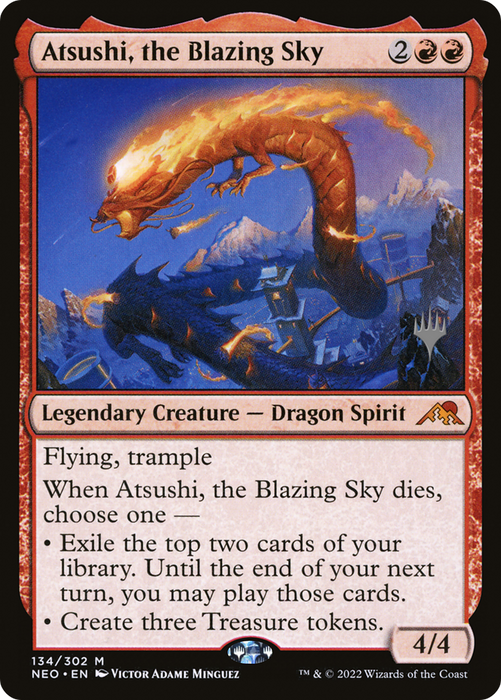 Atsushi, the Blazing Sky (PPNEO-134P) - mythic