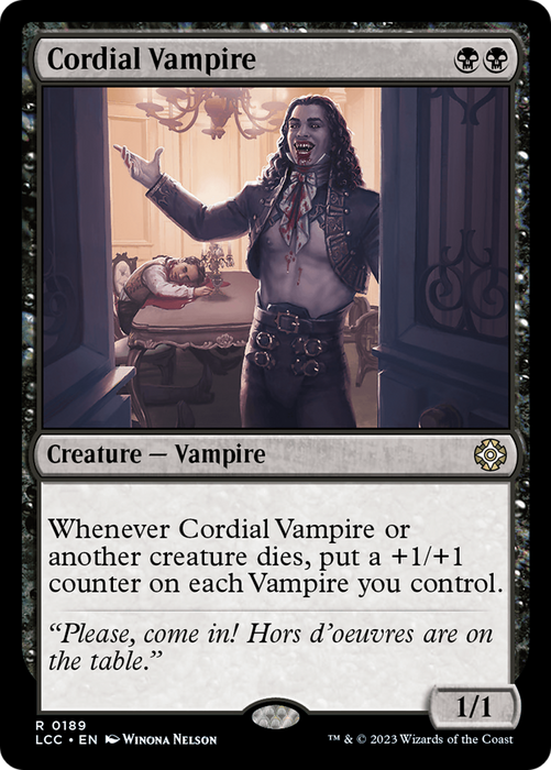 Cordial Vampire (LCC-189) - rare