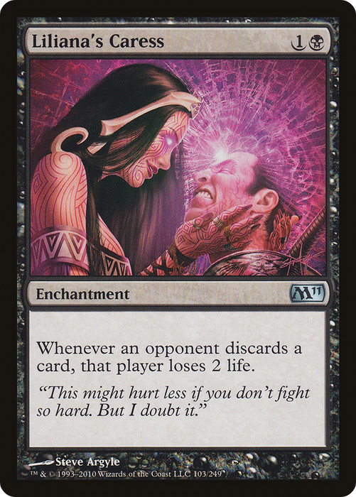 Liliana's Caress (M11-103) - uncommon