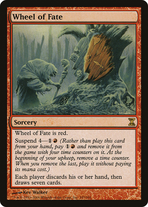 Wheel of Fate (TSP-187) - rare - Foil
