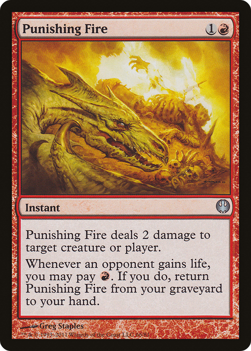 Punishing Fire (DDG-066) - uncommon