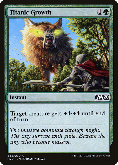 Titanic Growth (M20-343) - common