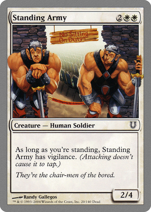 Standing Army (UNH-020) - common