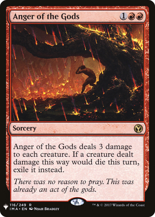 Anger of the Gods (LIST-IMA-116) - rare