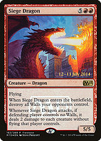 Siege Dragon (PRE-162) - rare - Foil