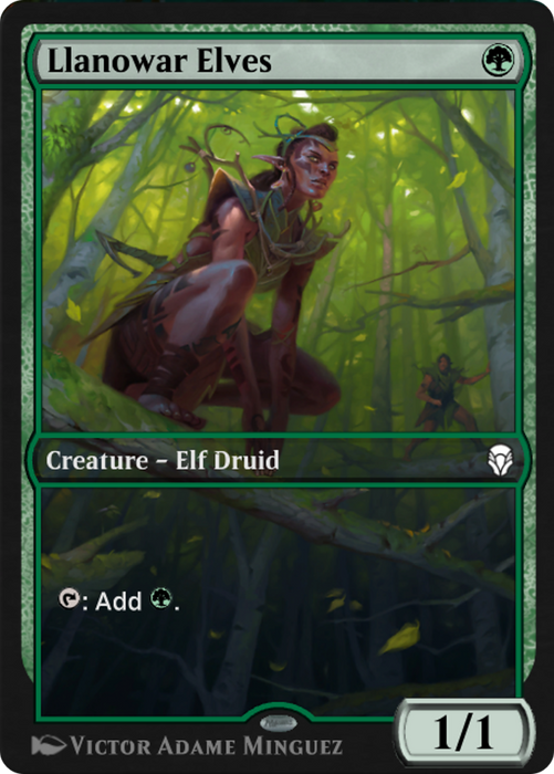 Llanowar Elves (PANA-004) - common